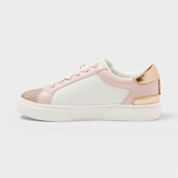Art Class - Kids' Kaitlyn Court Sneakers - art class Pink 5: L Pink - Picture 2 of 4